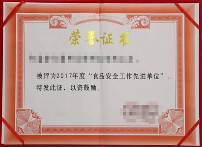 सम्मान का प्रमाण पत्र 8